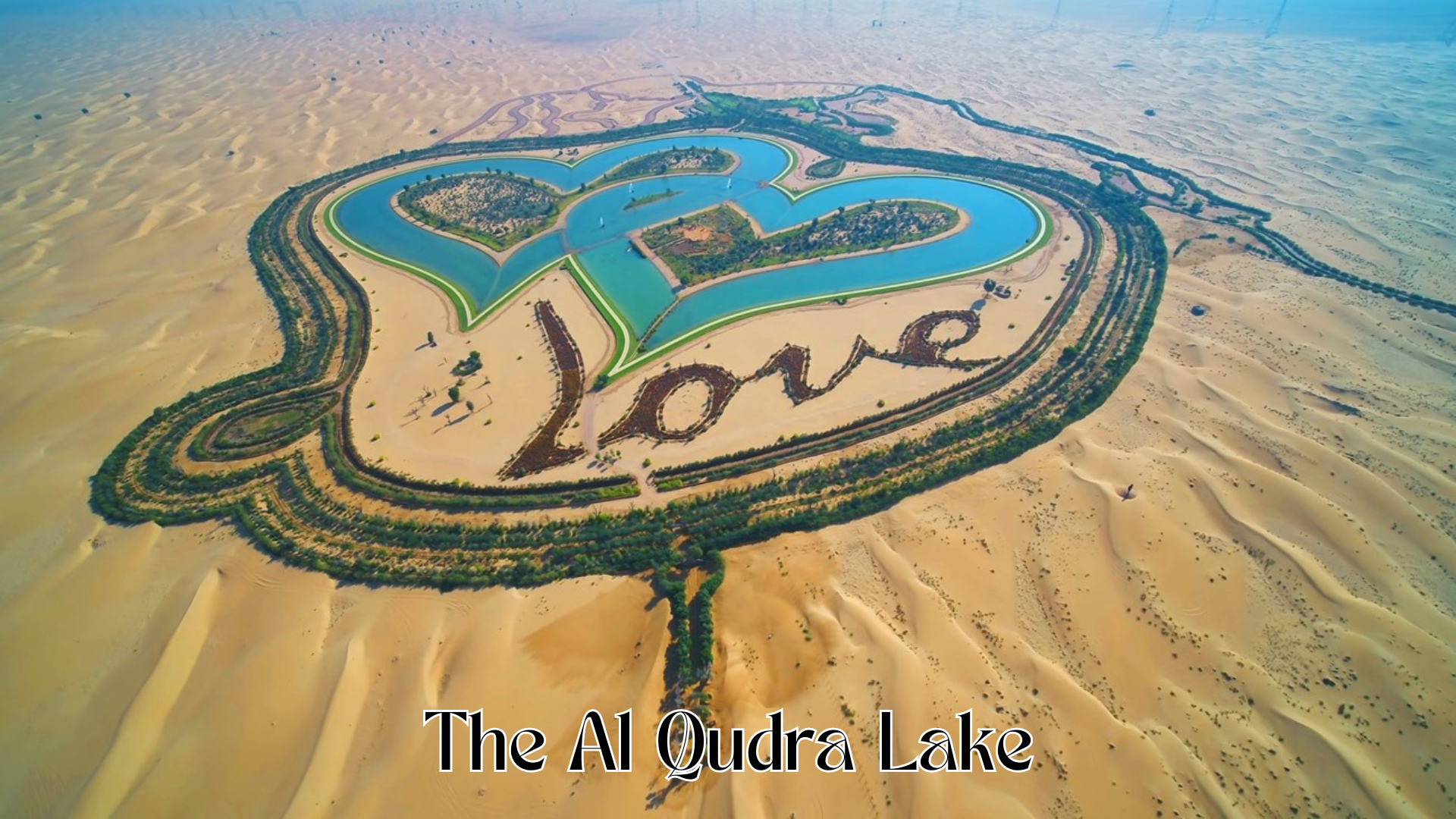 The Al Qudra Lake