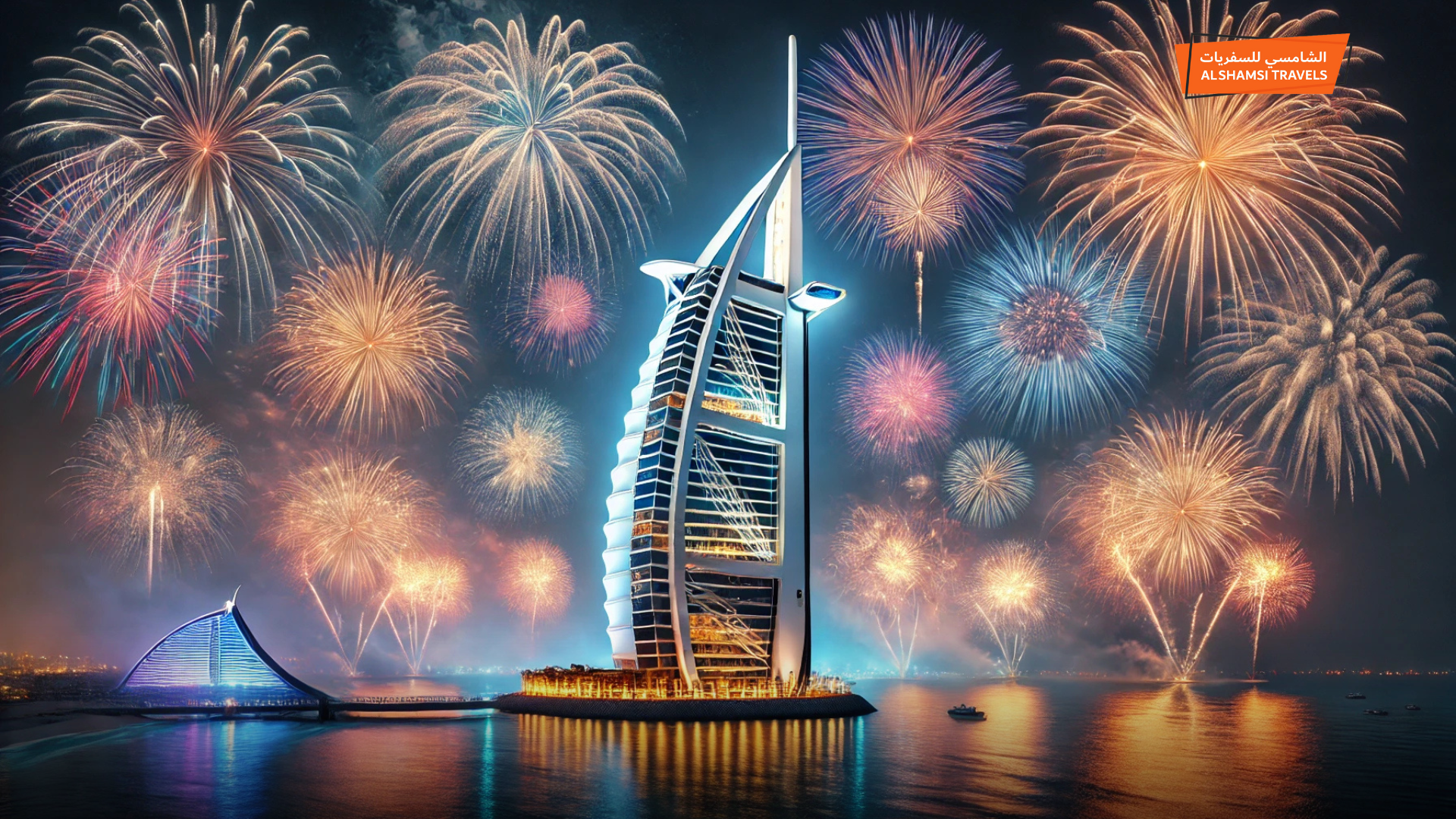 Burj Al Arab Fireworks