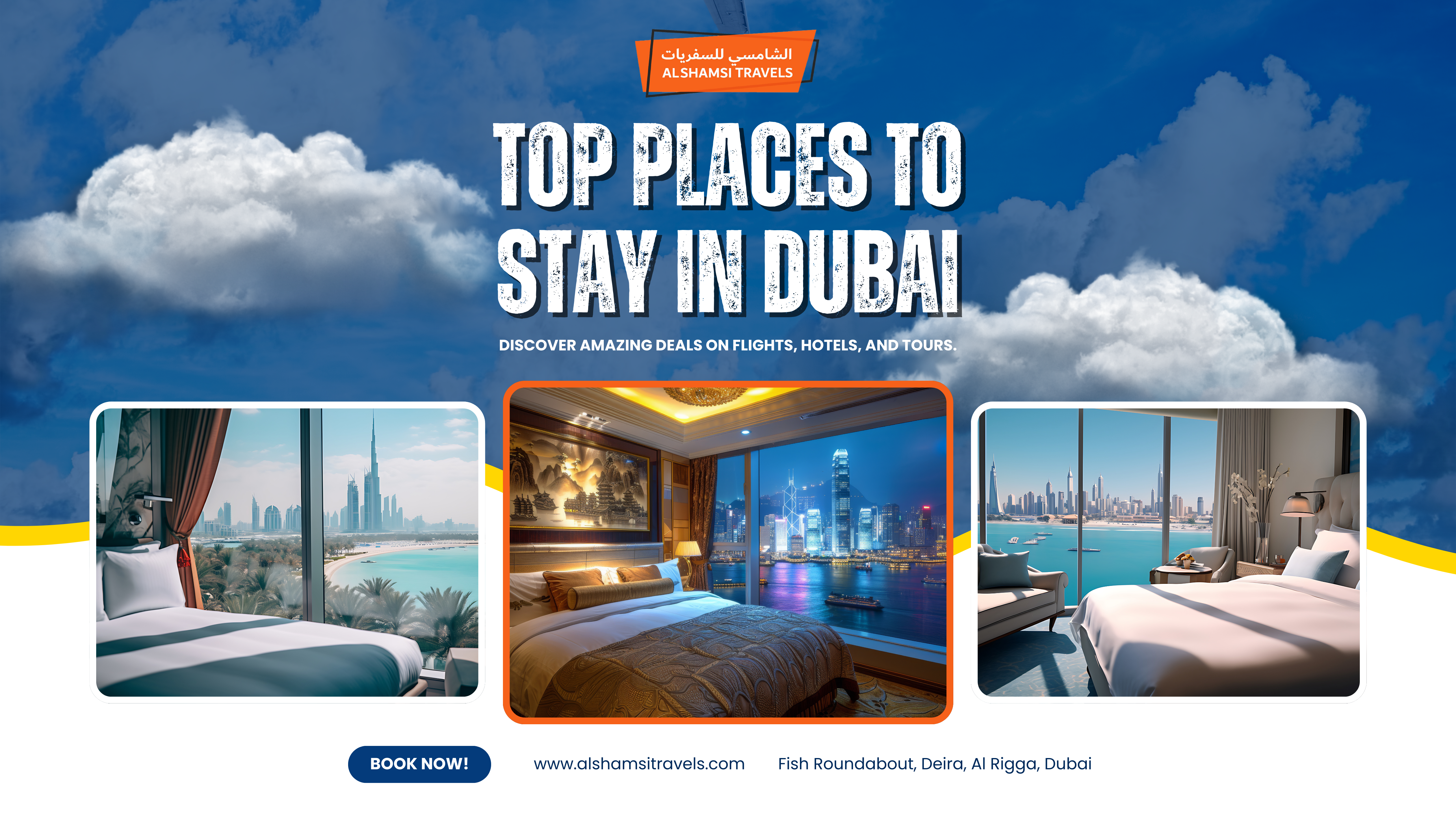 Top places to Stay in Dubai