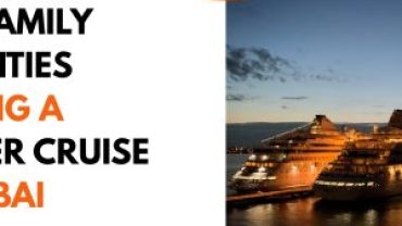 Family dinner cruise Dubai