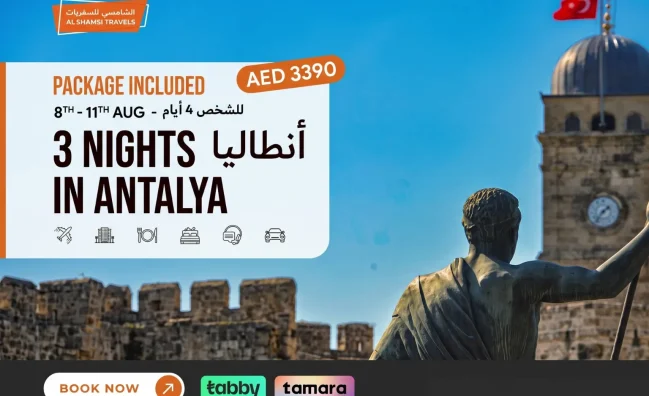Escape to Antalya – 3 Nights Turkish Riviera Getaway