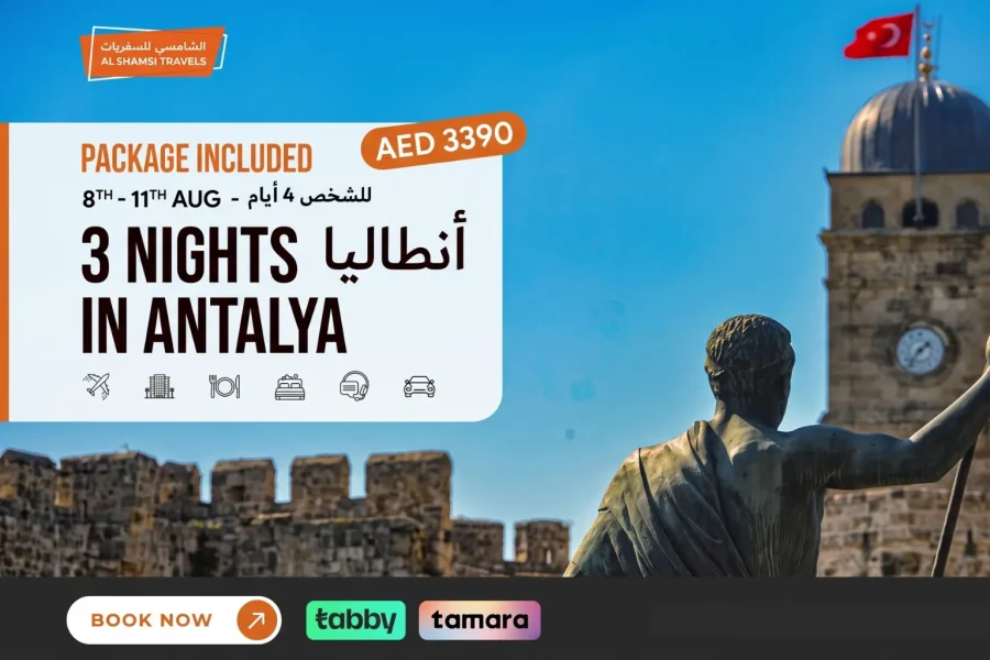 Escape to Antalya – 3 Nights Turkish Riviera Getaway