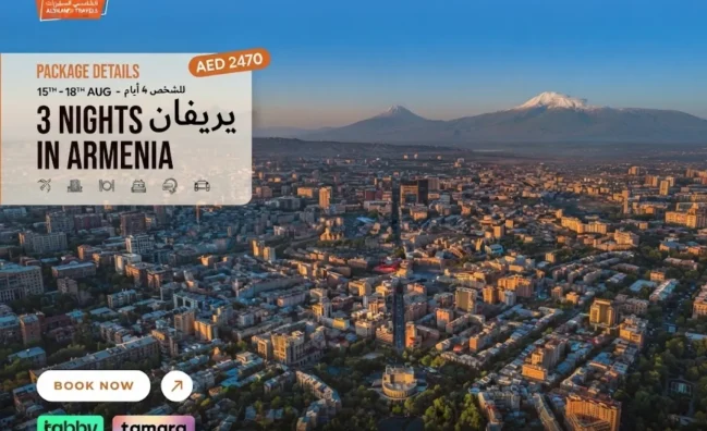 Armenia Getaway – 3 Nights / 4 Days