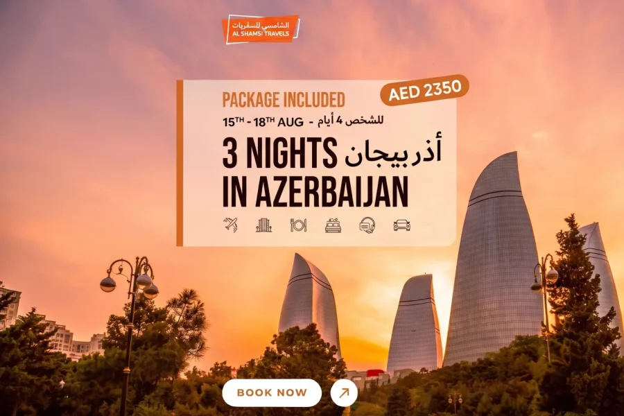 Azerbaijan Getaway – 3 Nights / 4 Days
