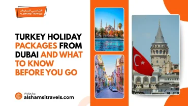 Turkey holiday packages from Dubai featuring Istanbul travel and Turkey attractions
