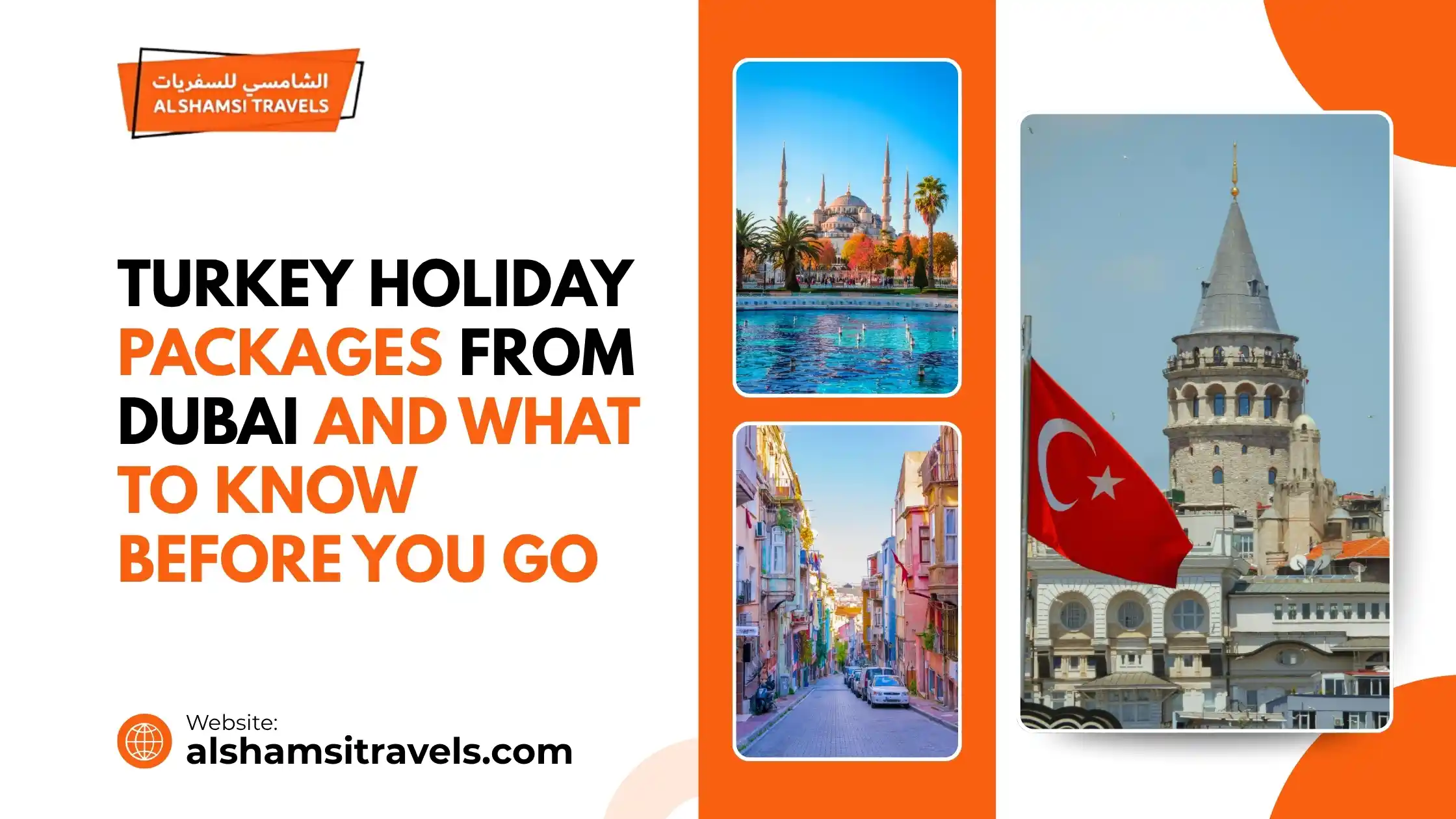 Turkey holiday packages from Dubai featuring Istanbul travel and Turkey attractions